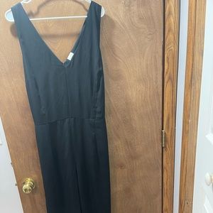 Black Wide Leg Jumpsuit